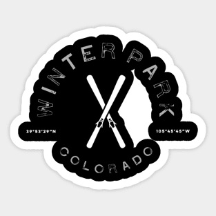 Winter Park Colorado Ski Sticker